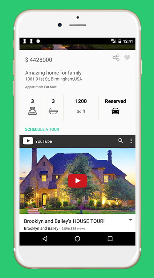 Real Estate Agents mobile app screenshot 1